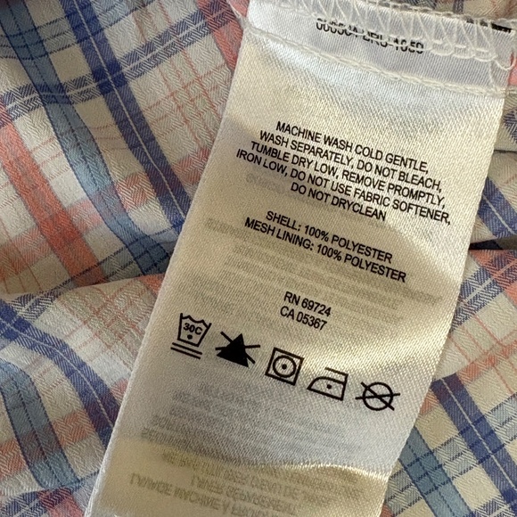 Columbia PFG Super Tamiami Shirt Mens Size XXL Vented Multicolor Plaid - Picture 5 of 8